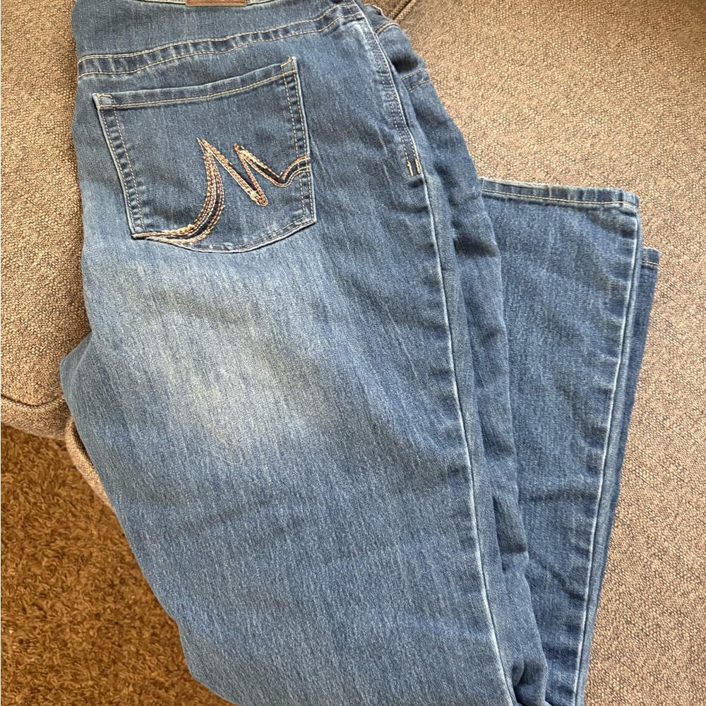 Maurices Blue Boot Cut Jeans Classic Style